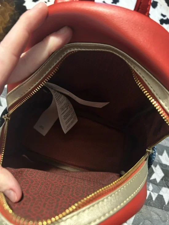 Marvel Captain Marvel Loungefly Mini Backpack - Blue, Red, Gold - Picture 3 of 3